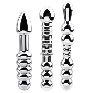 Anal Stainless Steel Stimulation for Men and Women / Dual Head Butt Plug Prostate Massager - EVE's SECRETS